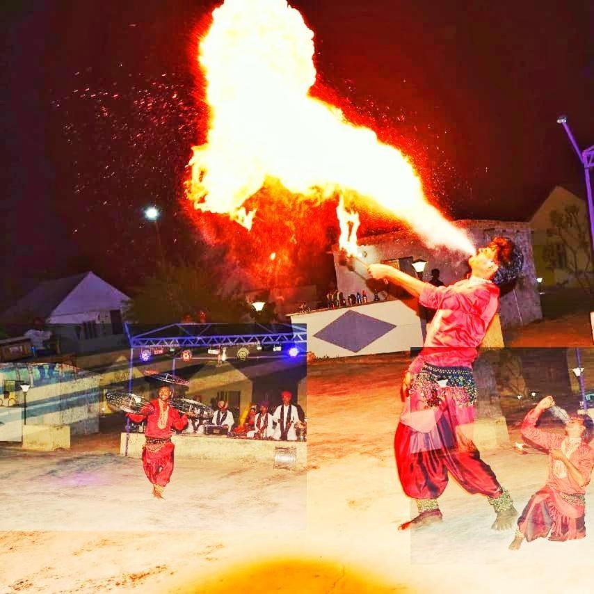 Hotel Sallu Safari ジャイサルメール エクステリア 写真